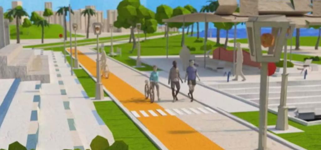 Νέο δίκτυο πεζοδρόμων και ποδηλατοδρόμων στη Λάρισα